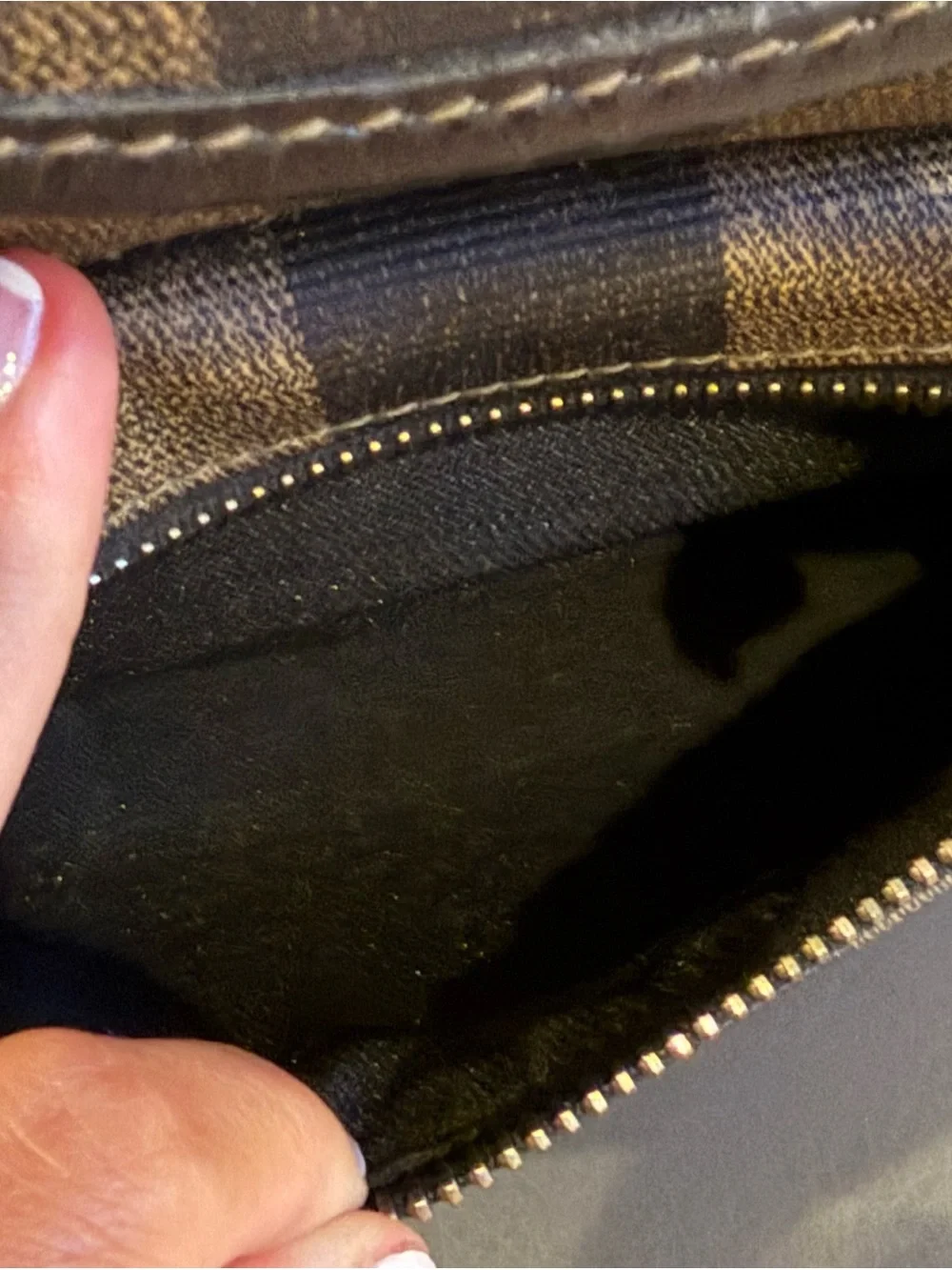 Vintage fendi Pequin Canvas Leather Backpack